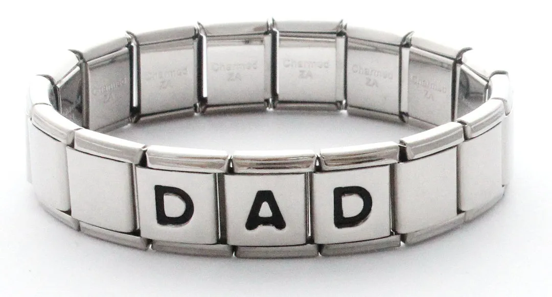 13mm DAD Nomination Like Bracelet,Stainless Steel