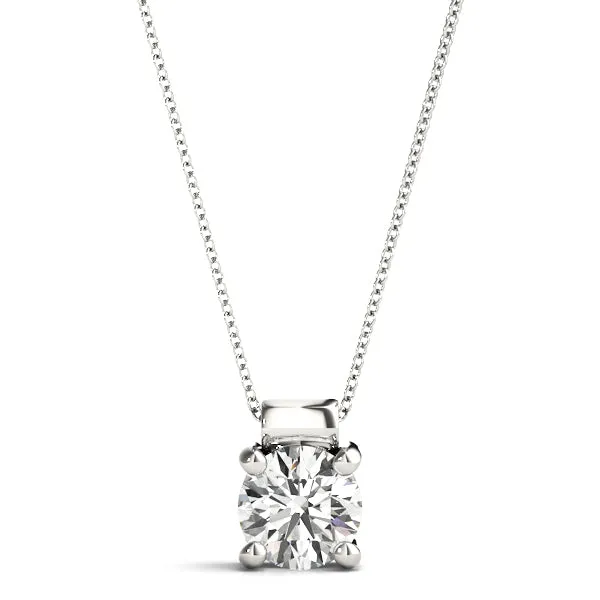 14K Diamond Necklace / Pendant semi-mount