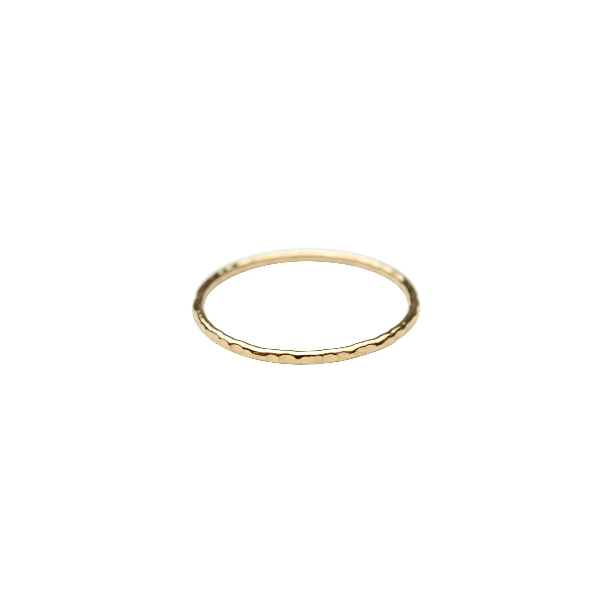 14k Gold Stackable Ring