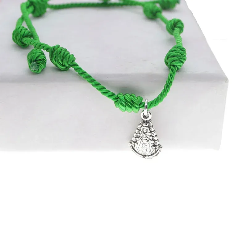 Adjustable 7-Knot Amulet Bracelet for Men and Women