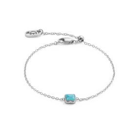 Birthstone December Bracelet Turquoise Silver