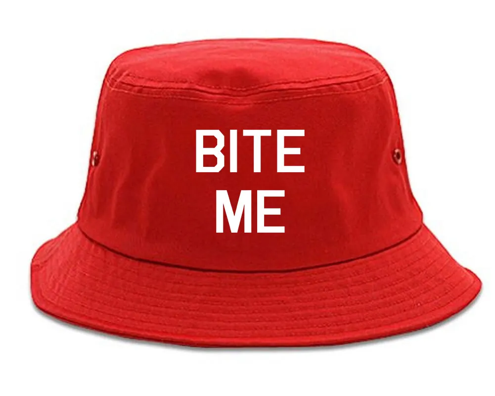 Bite Me Mens Bucket Hat