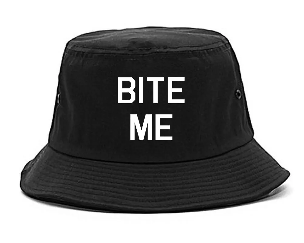 Bite Me Mens Bucket Hat