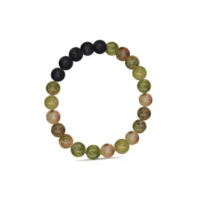 Bodela Unakite Essential Oil Bracelet