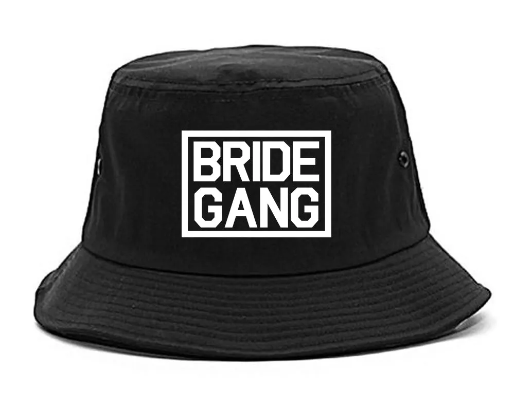 Bride Gang Bachlorette Party Mens Bucket Hat