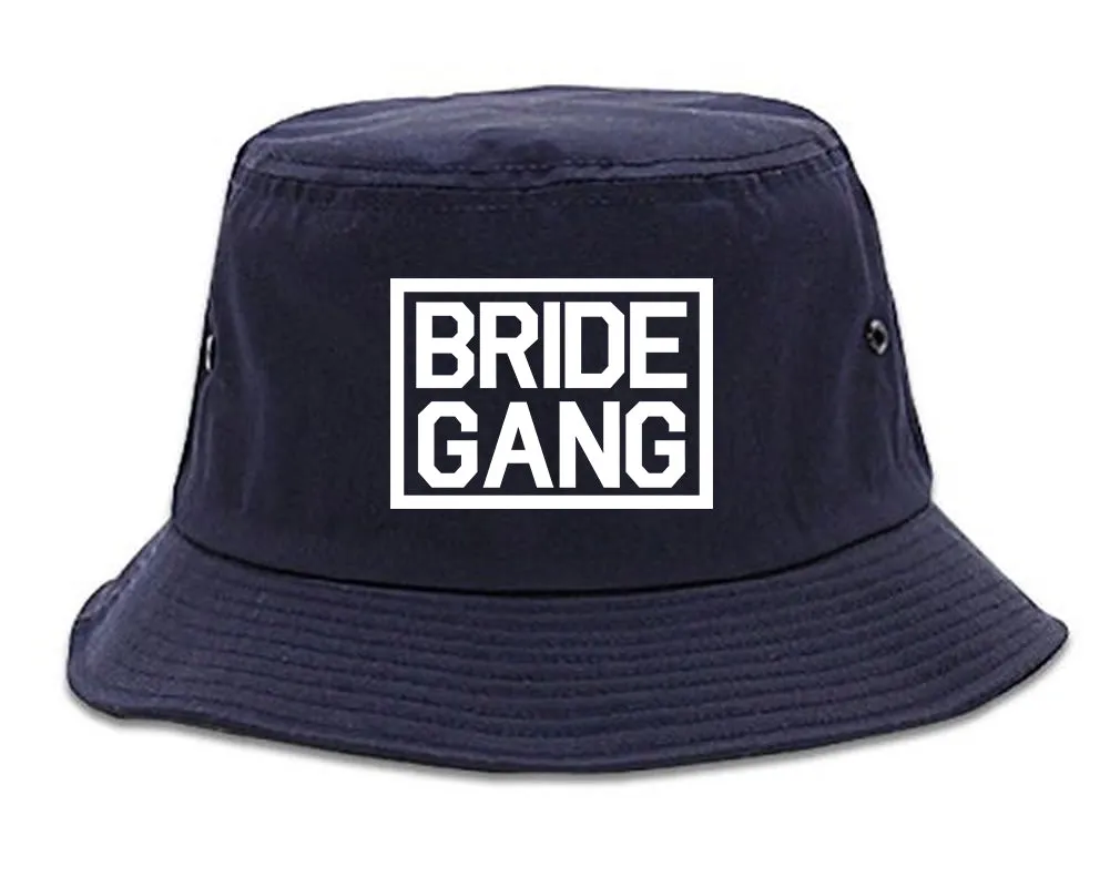 Bride Gang Bachlorette Party Mens Bucket Hat