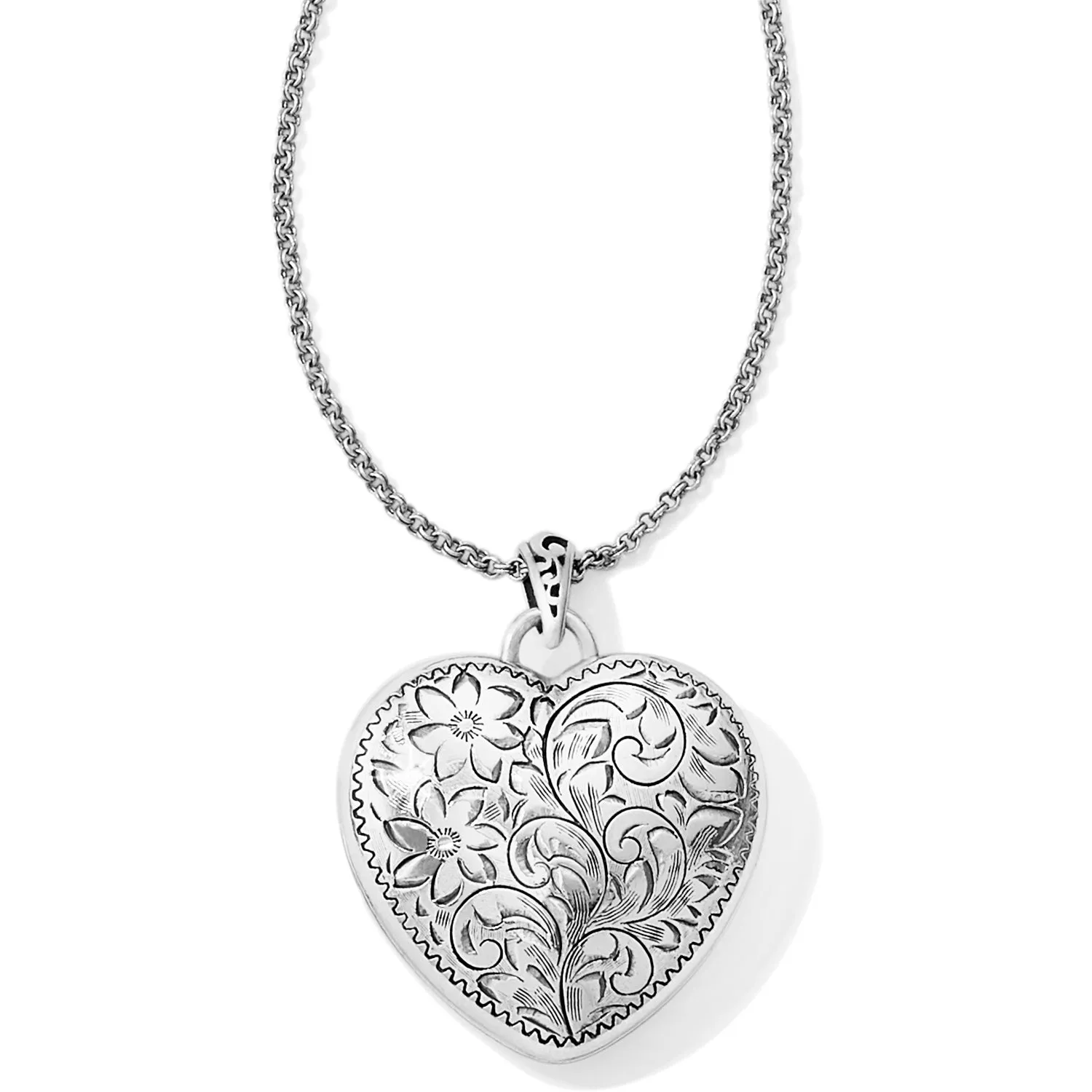 Brighton Timeless Heart Convertible Locket Necklace