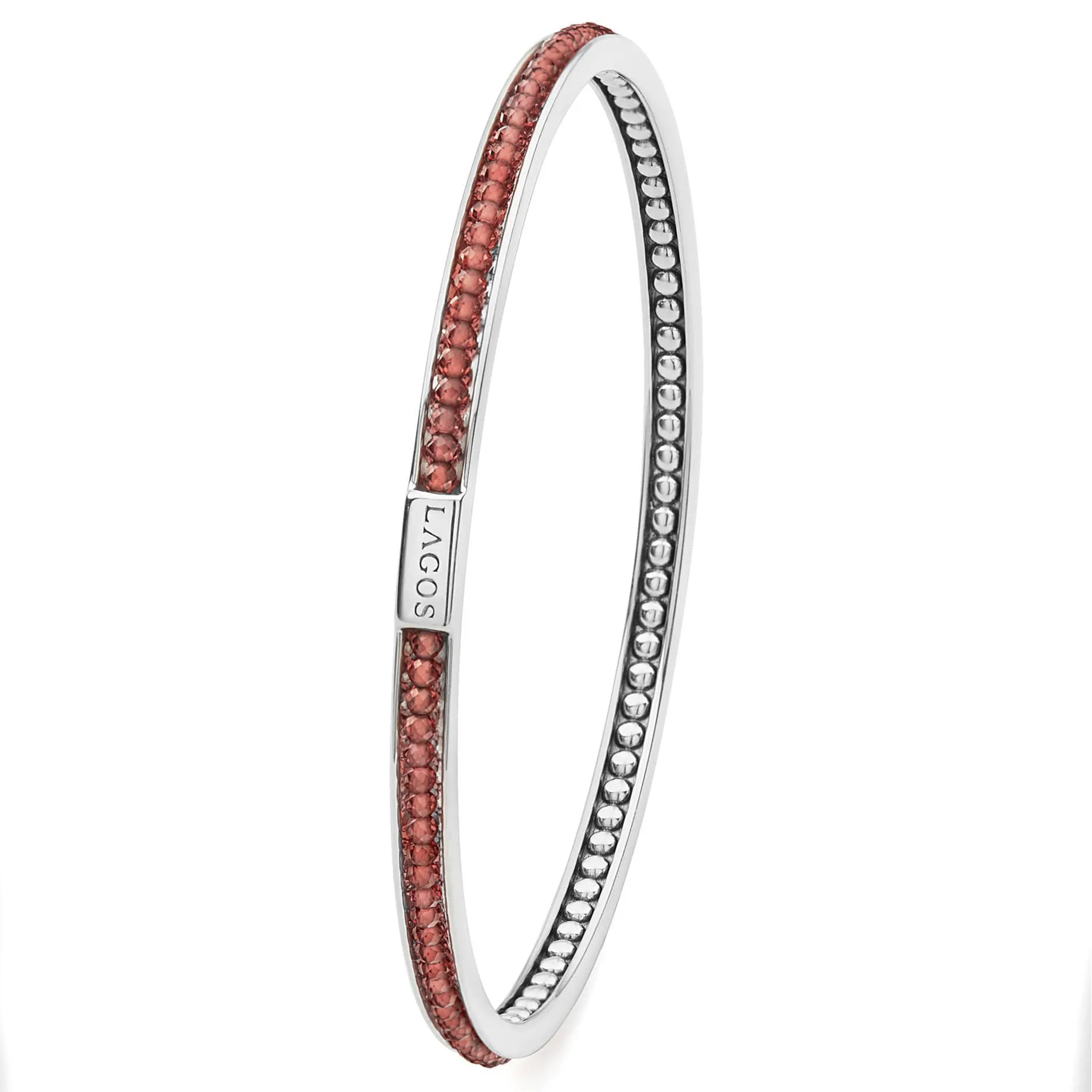 Caviar Icon Garnet Bangle