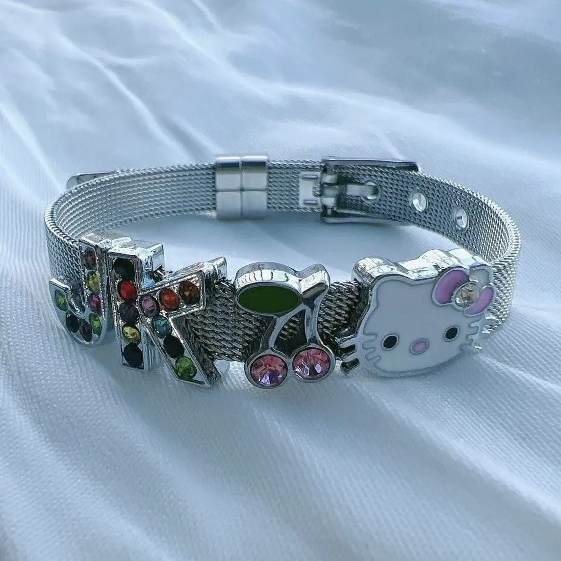 Cherry Kitty Bracelet