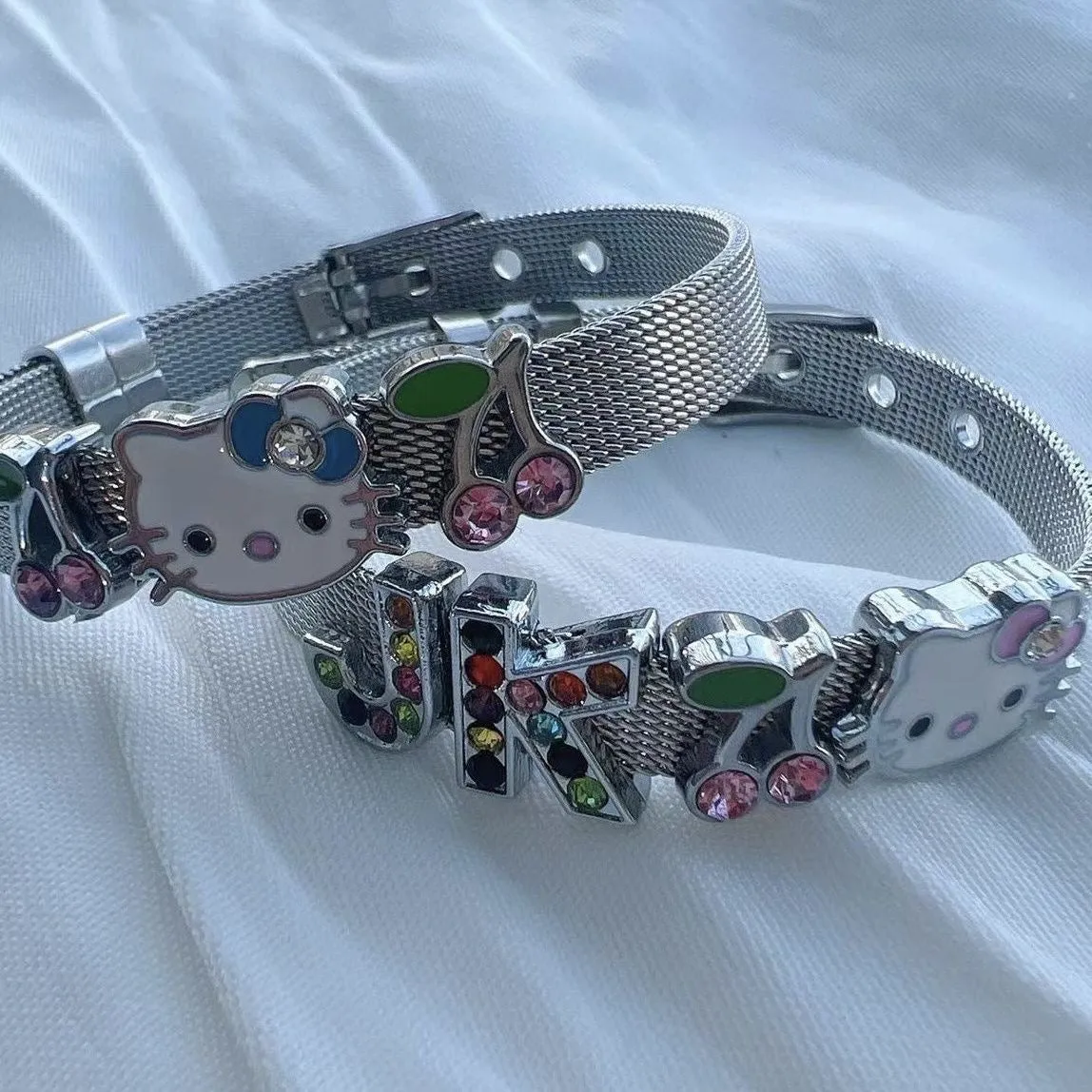 Cherry Kitty Bracelet