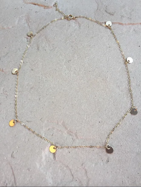 Circle Disc Choker