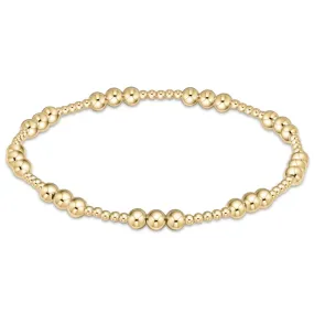 Classic Joy 4mm Bracelet Gold