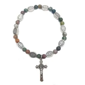 Cross Rosary Bracelet Beaded Accessories