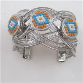 Cuff Bracelet with Southwestern Accent