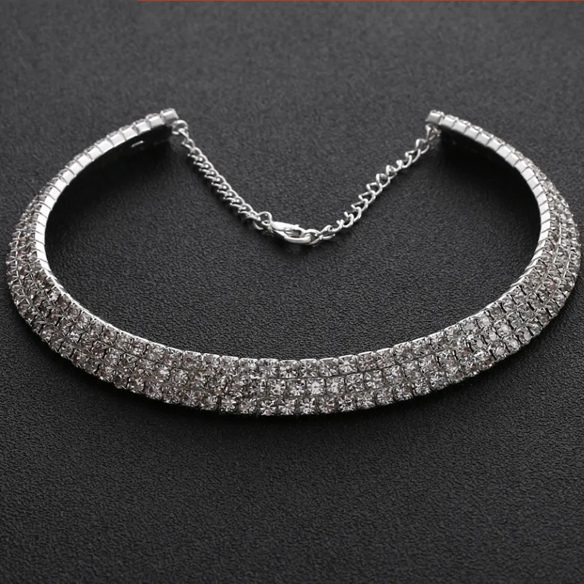 Diamond Crystal Rhinestone Collar