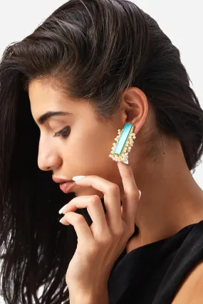 Farouz Rettangolo Earrings - Taleed