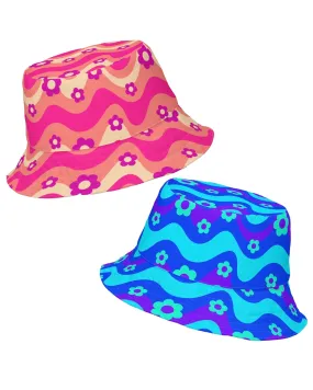 Flower Power Reversible Bucket Hat