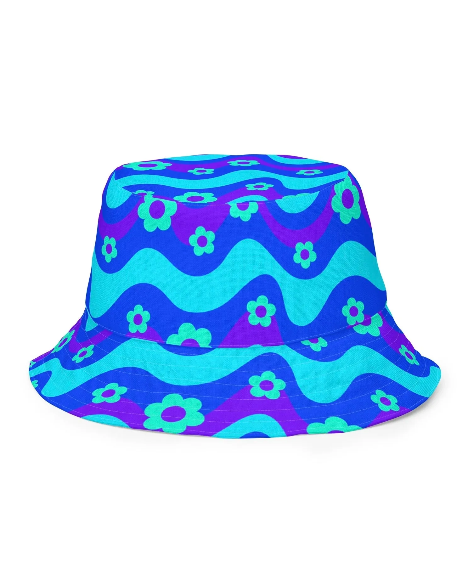 Flower Power Reversible Bucket Hat