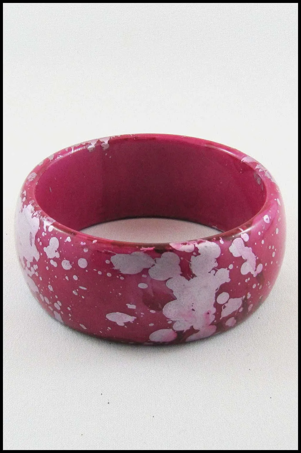 Graffiti Splatter Bangle Bracelet