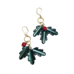 Holly Cluster Statement Earrings