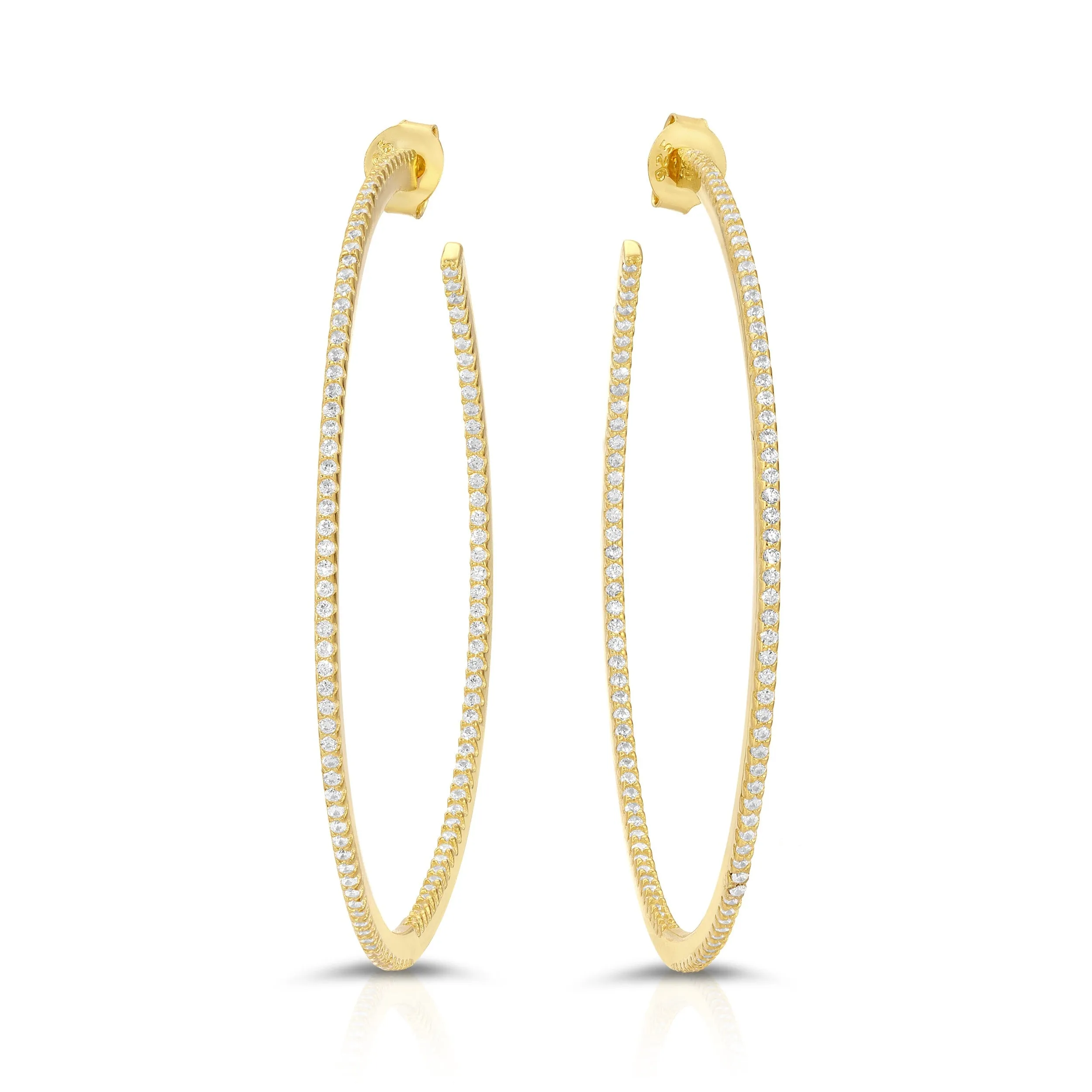 Laurika Sterling Silver 14K Gold Plated Earring