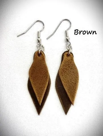 Leather Earrings