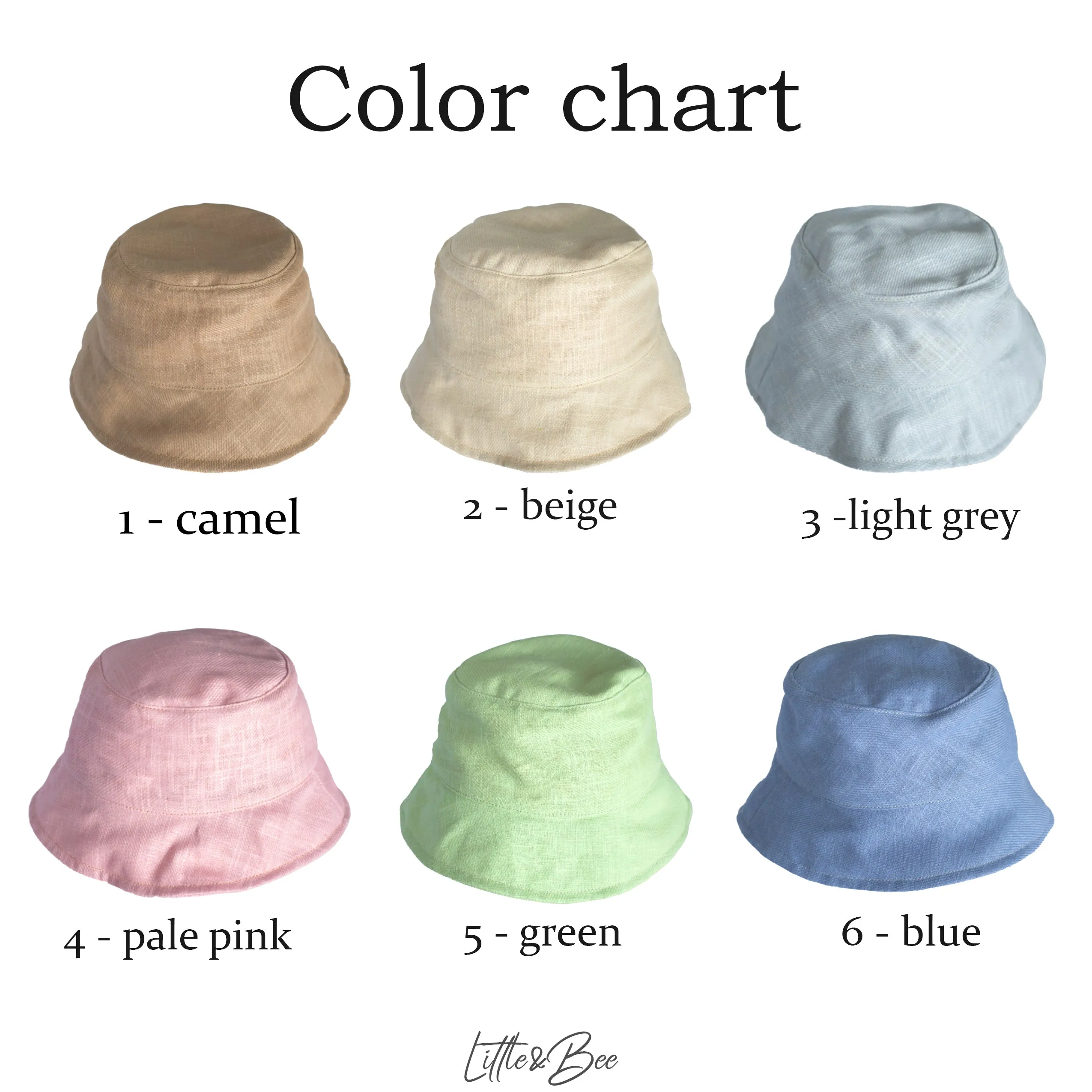 Linen Bucket hat