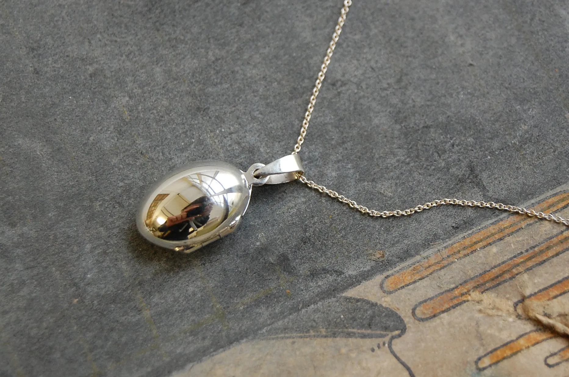 'locket' necklace | 925silver