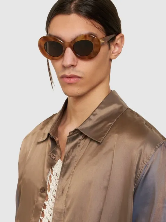 Loewe   Curvy acetate sunglasses 