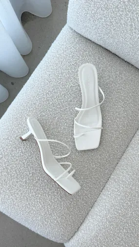 Mabel Heel - White