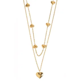 Multi Heart Necklace