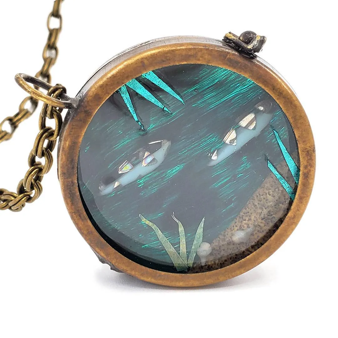 Necklace - The Other Fish in the Sea Locket by XV Studios