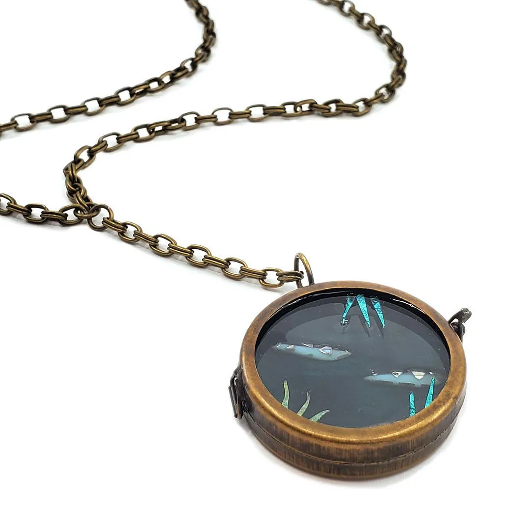 Necklace - The Other Fish in the Sea Locket by XV Studios