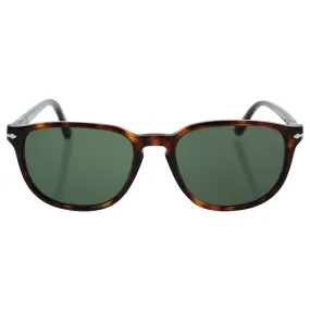 Persol PO3019S 24/31 Brown Havana PO3019S Oval Sunglasses Lens Category 3 Size