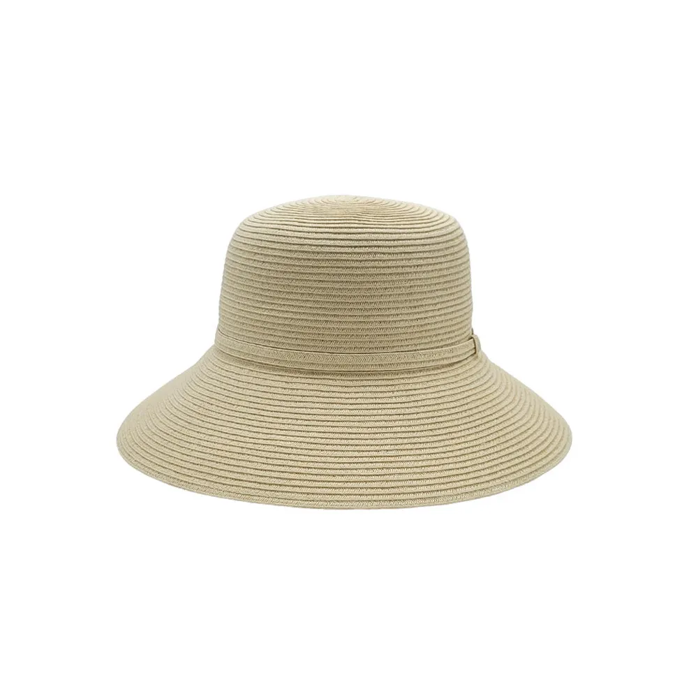 Physician Endorsed Camelia Straw Bucket Hat