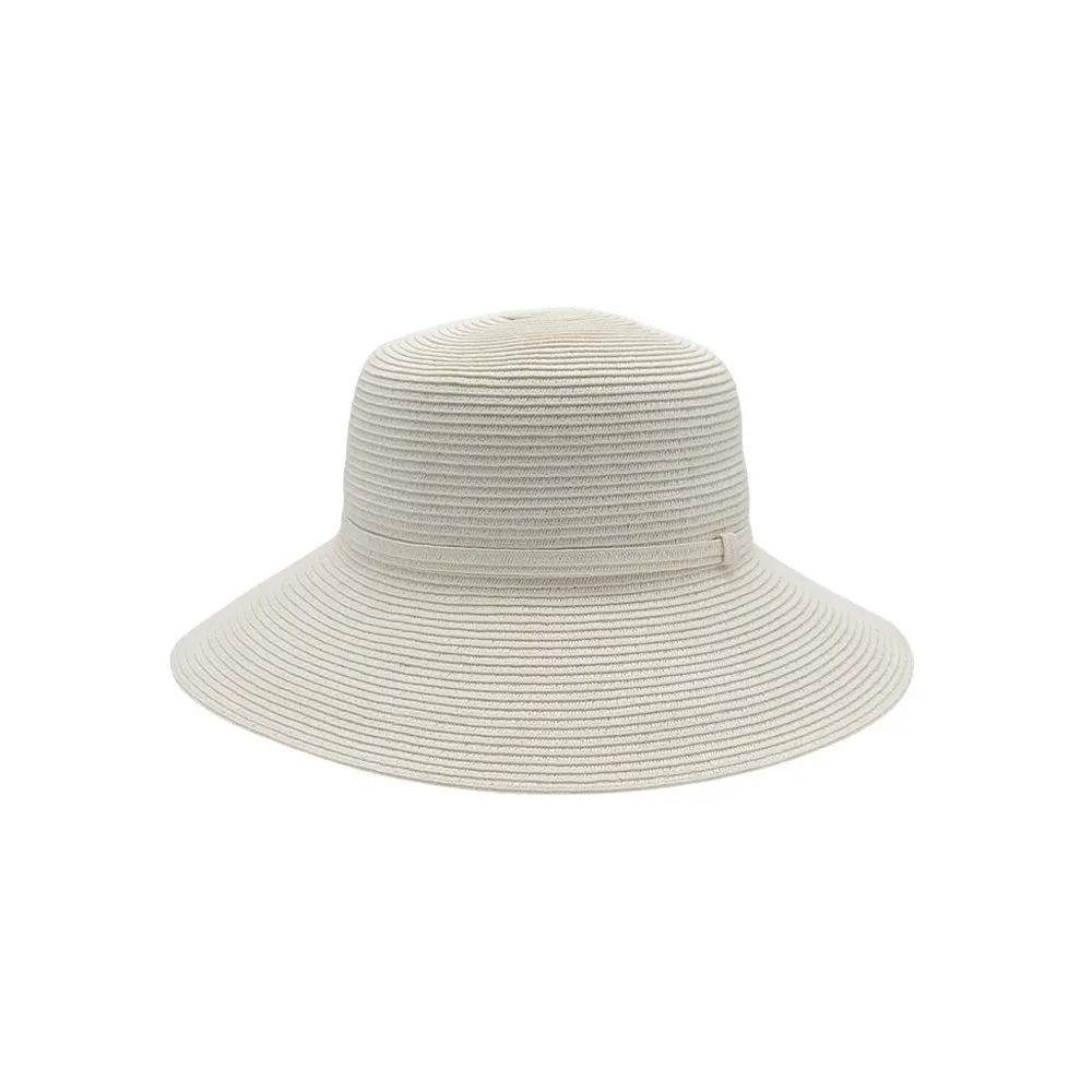 Physician Endorsed Camelia Straw Bucket Hat