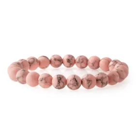 Pink Turquoise Stretch Bracelet