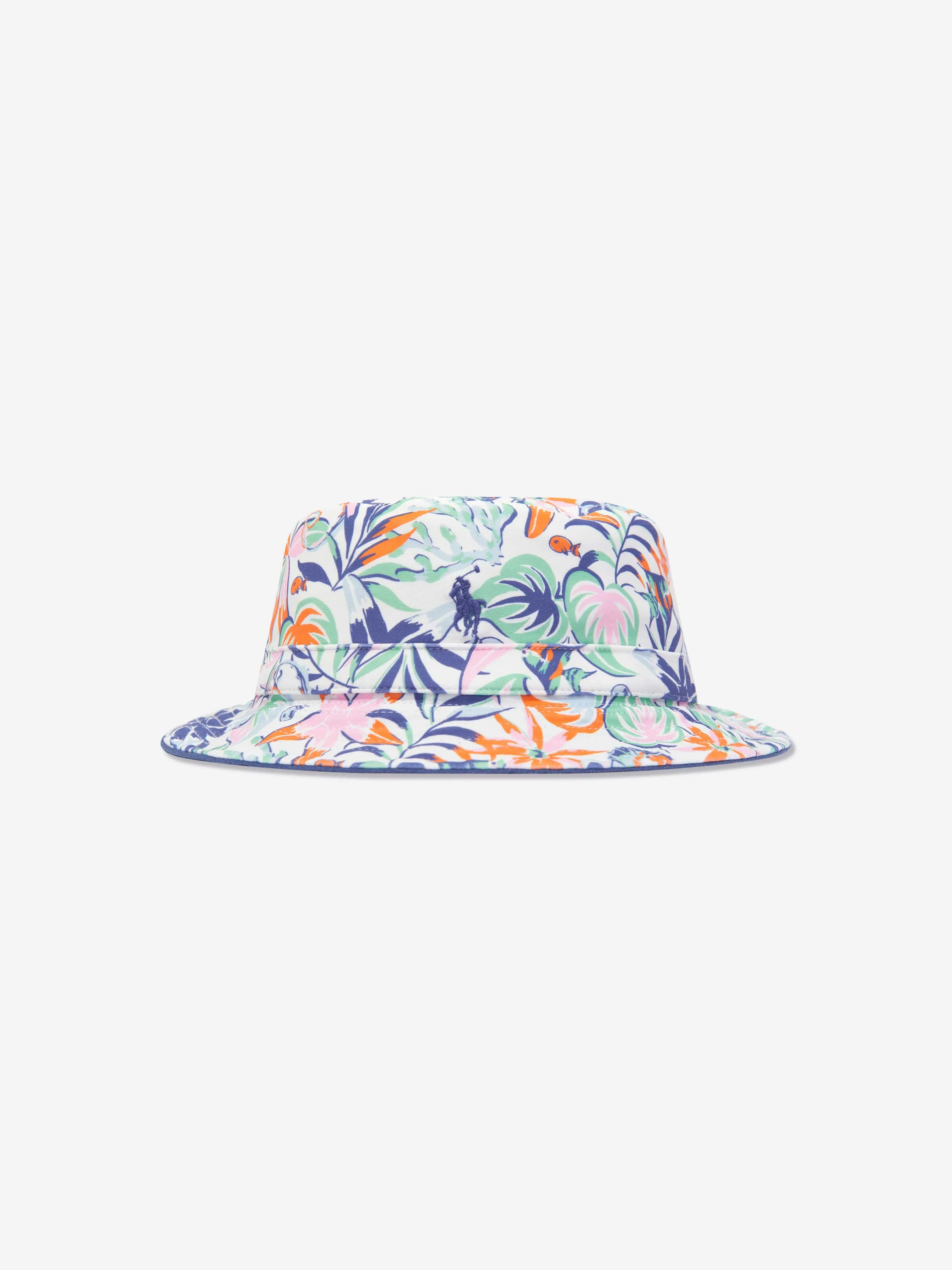 Ralph Lauren Boys Reversible Bucket Hat in Multicolour