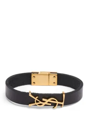 Saint Laurent   YSL leather bracelet 