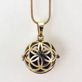 Seed Of Life Diffuser Necklace