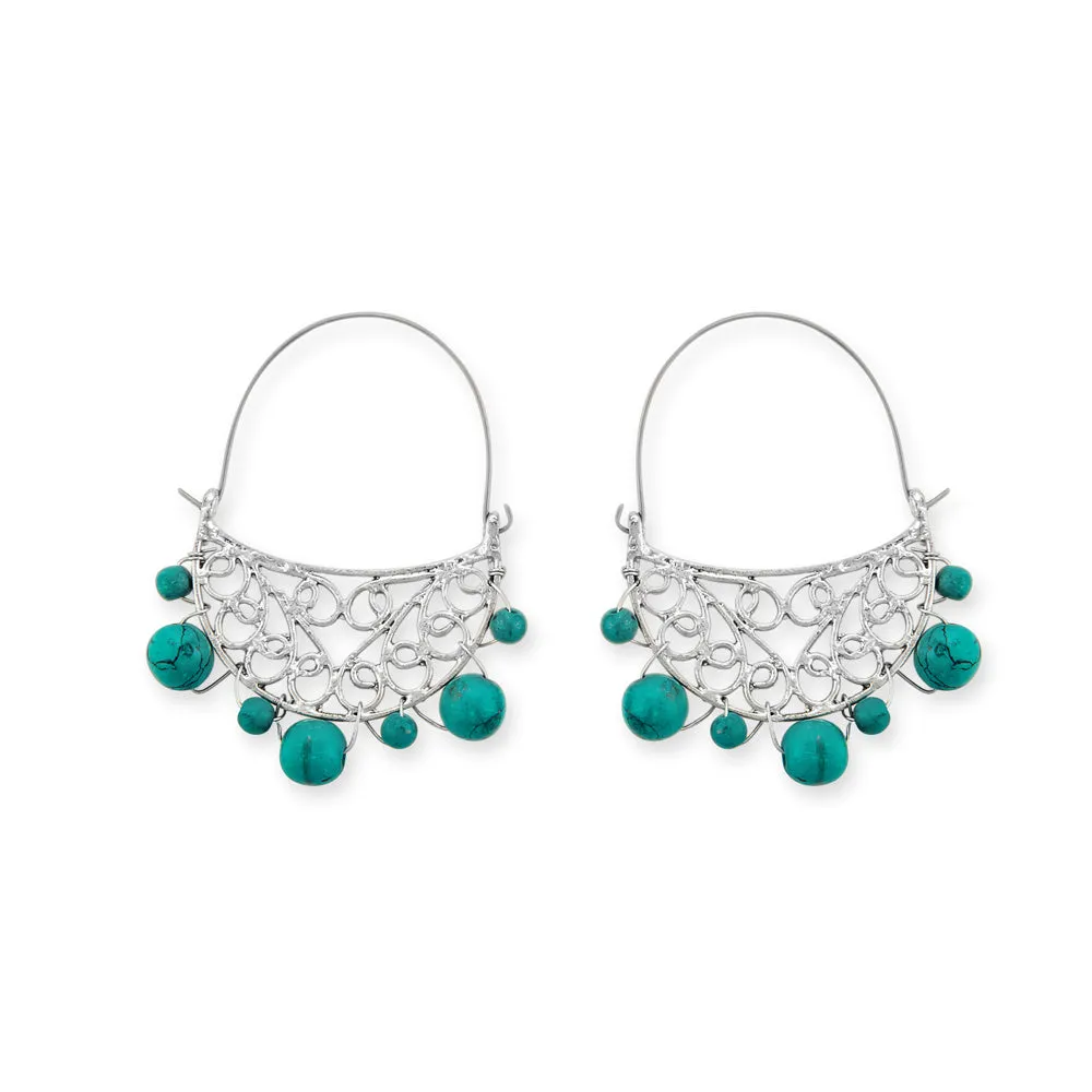 Sky Shine Intricate Earrings