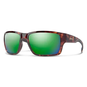 Smith Outback Tortoise Frame - ChromaPop Polarized Green Mirror Lens - Polarized Lens