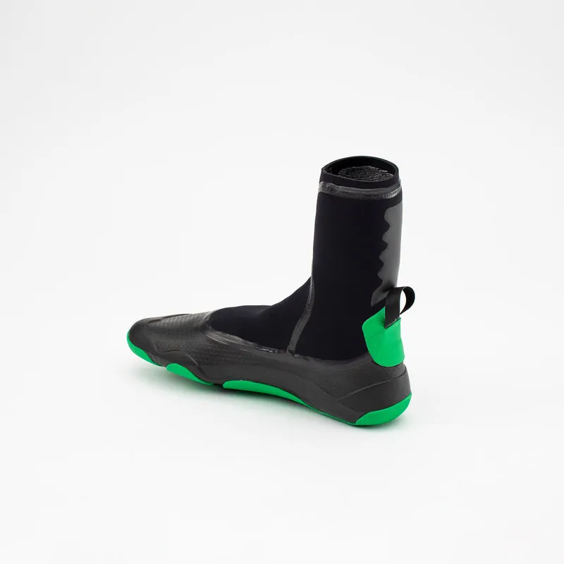 Solite Custom 2.0 3mm Booties-Black/Green