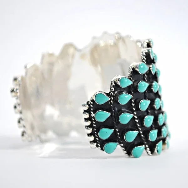 Southwestern Cuff Bracelet - 3 Colors Available