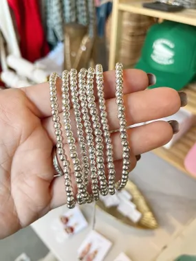 Stack 'Em Bracelets in Silver