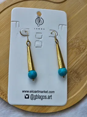 Turquoise ConeEarrings