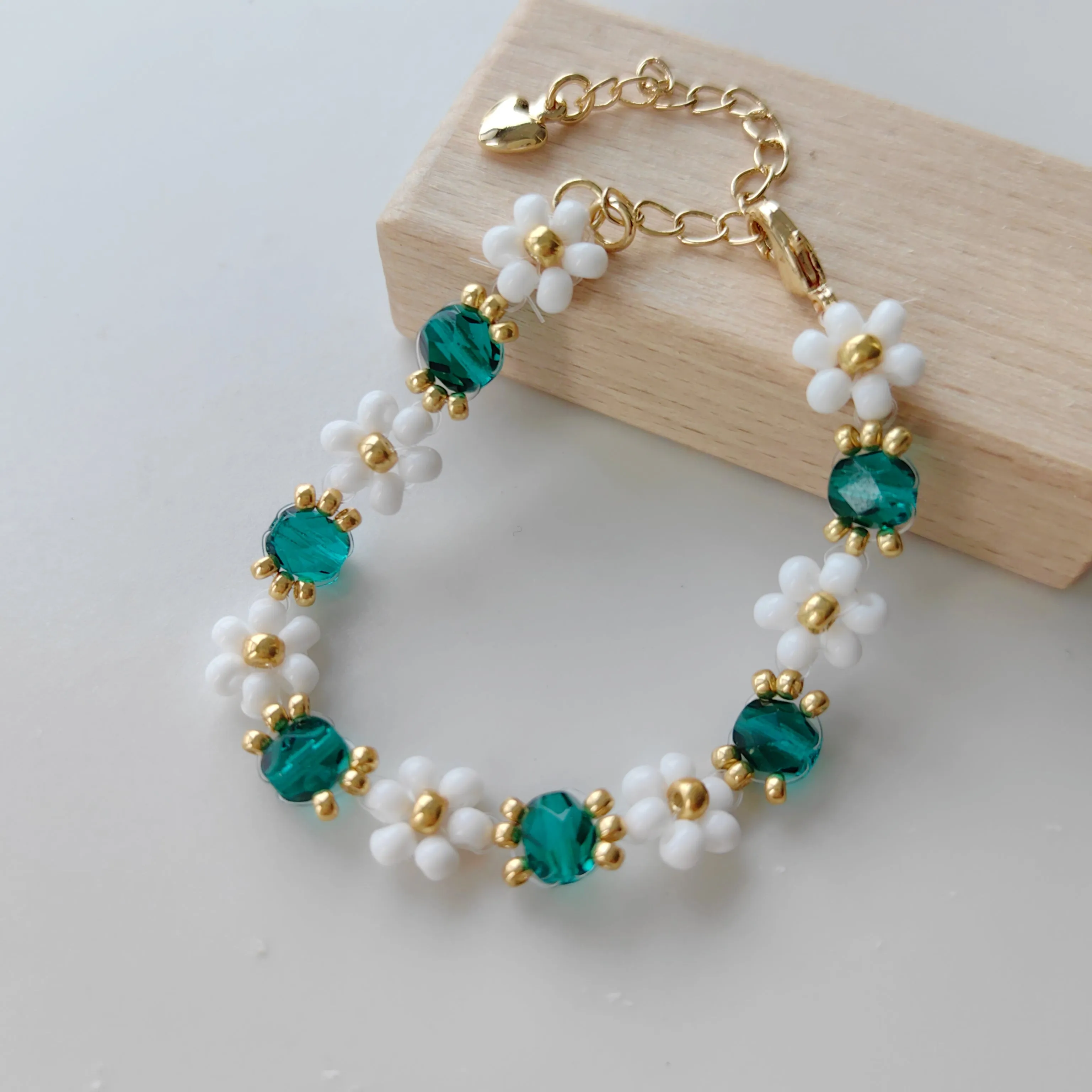 Turquoise Crystal Bracelet