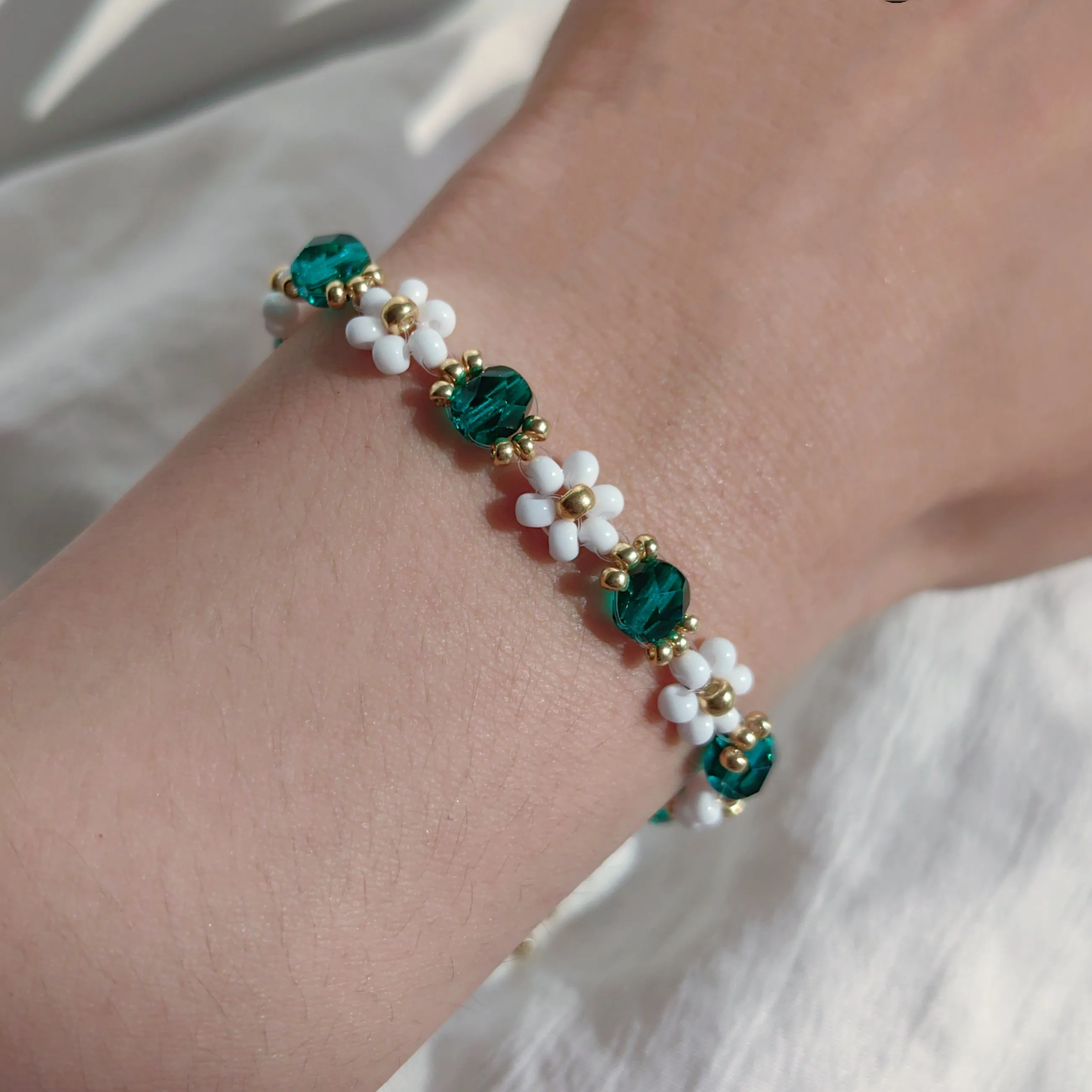 Turquoise Crystal Bracelet