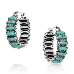 Turquoise Run Earrings