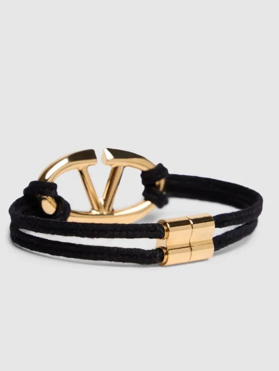 Valentino Garavani   35mm V logo Moon bracelet 